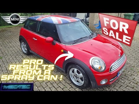 Mini Cooper R56 DIY Bonnet Painting... PRO Results from a CAN !! NOW FOR SALE !!!