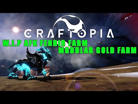 AFK WIP Fenrir Boss Farm and Dungeon Gold Farm Craftopia クラフトピア