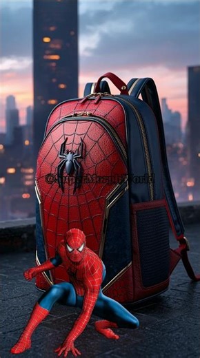 Superhero-Inspired Backpack Design 🎒🔥 | Marvel x DC Creative Shorts💥