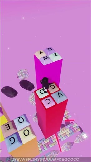 Gravity keyboard ASMR Tower - Completed