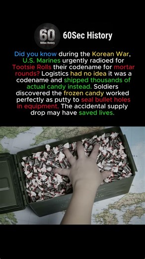 The Candy That Saved Marines in Korea #history #shorts
