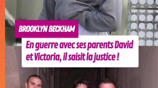 Brooklyn Beckham en conflit avec ses parents David et Victoria Beckham, il saisit la justice !
