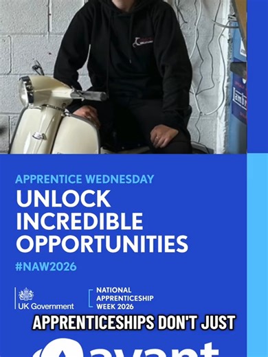 “I chose an apprenticeship because college just wasn’t for me. Now I’m working, earning, planning events, and helping with marketing. I’ve gained confidence, real skills, and I actually enjoy what I do. If classroom learning isn’t your thing… apprenticeships might be. Earn 💸 | Learn 📚 | Grow 🚀 #Apprenticeship #Career #LearnOnTheJob #NAW2026 #fyp