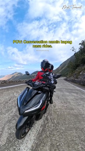 POV: Conversation namin kapag nagra-rides. 😁🤣🏍️ #fypシ #fypviralシ #fblifestyle #coupletravel #rides #MKTravelMotovlog DISCLAIMER: No copyright infringement intended in the music of this video. All rights belong to their rightful owners. | MK Travel Motovlog