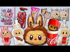 Paper DIY💖 UNBOXING LABUBU COCA COLA SECRET | MYSTERY BOX | ASMR | Skincare and makeup | Blind Bag