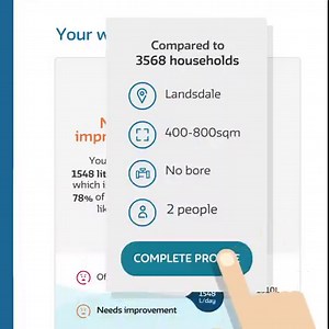 4.6K views · 22 reactions | Get a more accurate waterwise status when comparing your water use to other households similar to yours   >> https://bit.ly/WC-MyAccount | Water Corporation | Facebook