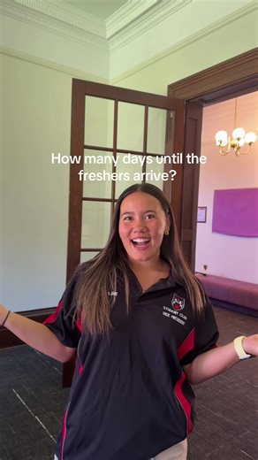 2 days to go! Meet Kimjoline, our 2026 Vice President! Kim is ready to put her great ideas to use and make this year super fun for everyone! Not long now! #college #welcomeweek #Oweek #uni #Adelaide