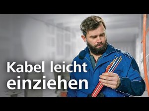 Kabel einziehen leicht gemacht: Kabeleinziehhilfe Cable Scout+ (DE)