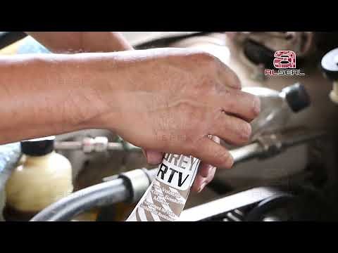 Valve cover oil leak repair with grey RTV (AS-3002)