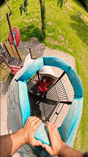 Parkour money heist playground rooftop most viral video 😨😱😱???#foryou #funny #viral #parkour #fb