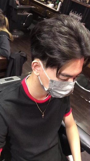 Two Block Curtain Hairstyle Ideas for Men