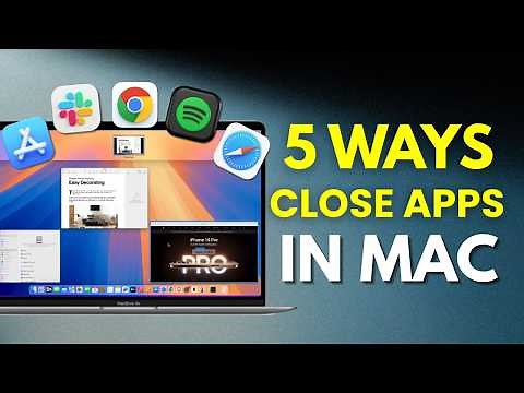 How to Close All Apps in MacBook? Multiple Ways to Quit All Apps on Any Mac OS Device