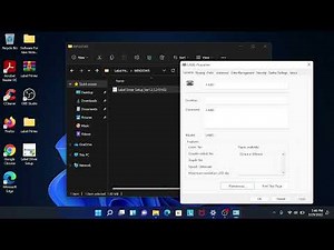 Airway Bill A6 Label Printer Windows PC Installation and Configuration
