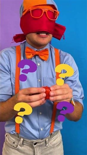 Healthy Fruits & Veggies… in SLIME?! 🥕 #blippi #learning #shorts