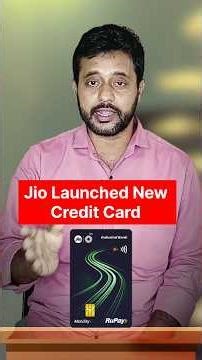 Jio Launched New Credit Card partnership with Indusind Bank | #shortvideo