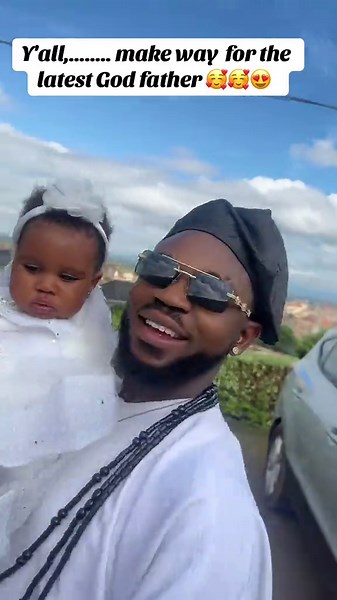 Today was more than just a celebration it was a blessing. 🙏❤️ Officially became a proud godparent to this precious little angel. May God guide your steps, protect your heart, and fill your life with love, wisdom, and endless grace. I promise to always be here and lead you in the ways of Christ.❤️ God be my helper!!!! Outfit by @Danny💎🪡🧵