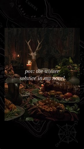 happy solstice! #BookTok #aesthetic #fyp #fantasy #christmas