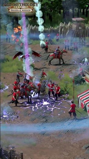 Even the night sky is a deadly foe with Starfall in Age of Mythology: Retold - Obsidian Mirror!