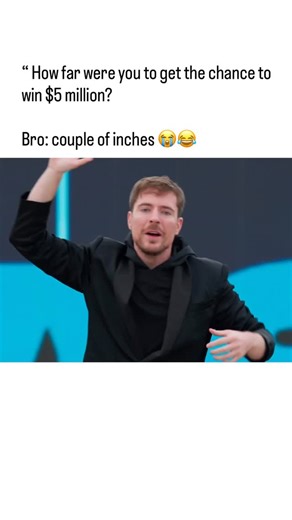 DailyReelX on Instagram: "Beast Games Season 2 Episode 3 delivers one of the most painful near-wins of the entire competition. —— CLIP / EPISODE DETAILS —— In this challenge, the contestant has one goal — leap forward and grab the flag to secure the win. Everything comes down to a single jump. He launches himself with full force, stretching as far as possible, but misses the flag by just a few inches. That tiny gap changes everything. He falls short, loses the round, and with it, the chance to k