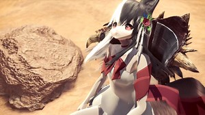 【MHW | PC Mod】是可爱的黑白狐哦