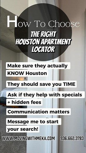 How to Choose the RIGHT Houston Apartment Locator