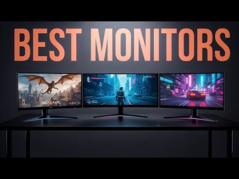 Top 10 Best Monitors 2025 / Gaming, Work & Creativity – Which One Should You Buy?