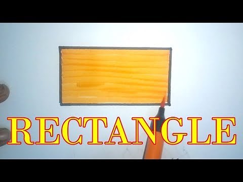 How to Draw a Rectangle | Learn Shapes | How to draw Shapes for kids