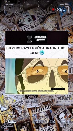 Silvers Rayleigh aura in this scene 🥶