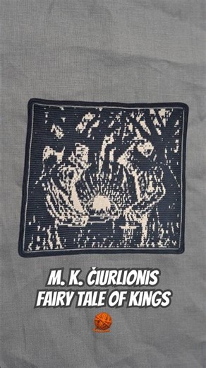 Crocheted painting Fairy Tale of Kings #crochet