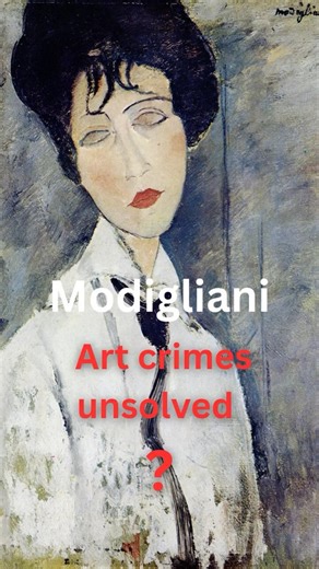 Art crimes Unsolved? Modigliani #art #modigliani #womanownedbusiness #crime #unsolved #beethoven