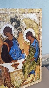 Andrei Rublev Canvas Print, the Holy Trinity Reproduction Print - Etsy