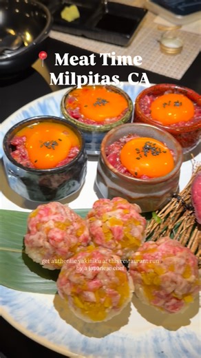 Silicon Valley Foodies | Rachel Ahn on Instagram: "14 course Japanese yakiniku set menu including two cuts of shinshu premium wagyu in a random strip mall! 🇯🇵 @meat_time_milpitas brings an authentic Japanese yakiniku experience with meat sourced from Japan and authentic Japanese chefs. I also noticed all the tables around us that night were Japanese folks! They also have yakiniku AYCE for those of you with an even bigger appetite (I was absolutely stuffed after the set menu). It’