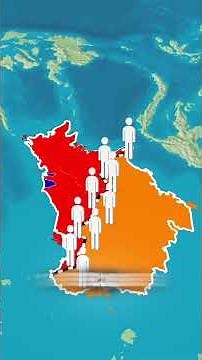 The Chaotic Map of Borneo Explained