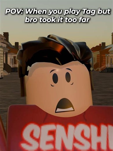 POV: When Tag Gets TOO Serious 😳🔥 (Relatable Short) #fyp #roblox #shorts