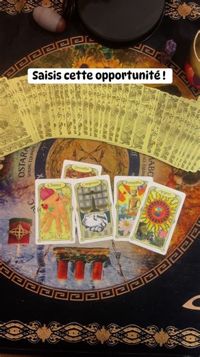 Saisis cette opportunité #spiritualité #guidance #cartomancie #message #guidancedujour #tarot #relation #rencontre #travail | Chemin de vie médium