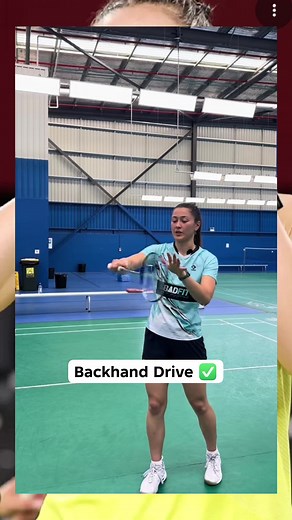 Tutorial backhand Drive yang ✅ ‎#fblifestyle #badminton #tipsbadminton #bulutangkis #motivasi #localsports #sportshighlight | seputar olahraga