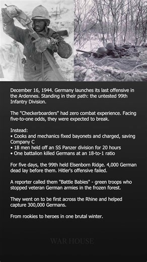 99th Infantry Division: "Battle Babies"! #worldwarii #history