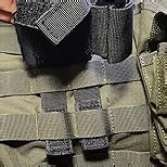 MOLLE Radio Pouch Fits Duty Belt. Radio Holster Has an Adjustable Size, Suitable for Most Radio