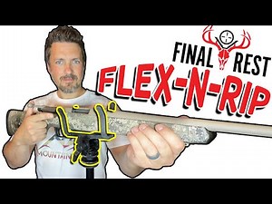 Flex-N-RIP Shooting Rest from Final Rest: Custom fit Your Rifle, Shotgun or Crossbow