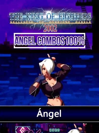 Ultimate Angel Combos in The King Of Fighters 2002