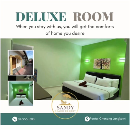 🌴 Percutian Idaman di Sandy Beach Resort Langkawi! 🏖️ Bangun dengan bunyi ombak yang menenangkan 🌊 dan nikmati keindahan Pantai Tengah hanya beberapa langkah dari bilik anda. Sesuai untuk pasangan romantik 💑, keluarga tercinta 👨‍👩‍👧‍👦 atau percutian santai bersama rakan! ✅ Harga berpatutan & berhadapan pantai ✅ Lokasi strategik – dekat dengan restoran & kedai ✅ Pemandangan matahari terbenam yang memukau 🌅 📍 Terletak di kawasan tumpuan pelancong Langkawi! 📆 Tempah terus dengan kami & n