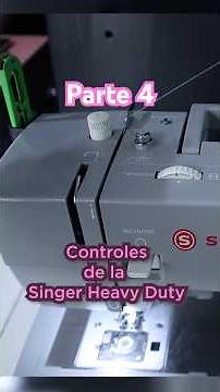Singer Heavy Duty Sewing Machine Controls | 4452 #singer #sewingmachine
