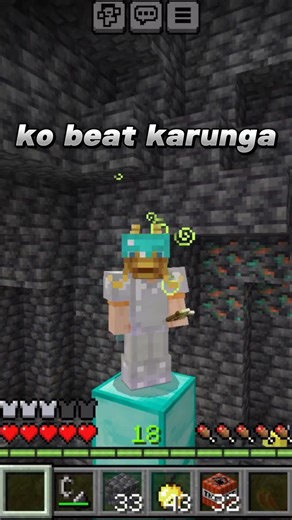 minecraft but mining ore are very over power #shorts #minecraft #hindi