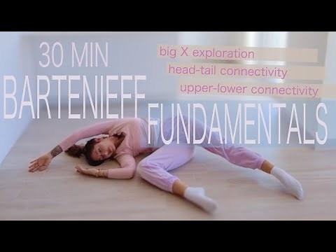 30min BARTENIEFF FUNDAMENTALS | floorwork through Big X & Laban Movement Analysis (LMA) ♡