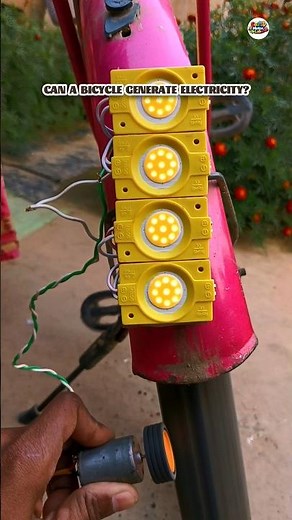 Generate Electricity Using a Bicycle & Dynamo Motor | DIY Electric Cycle Hack