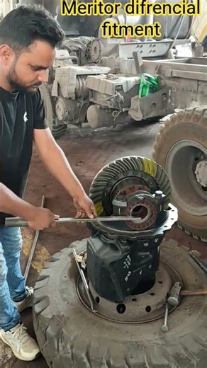 Mahindra Meritor Differential Fitment#viral#shortvideo#shots#shortsfeed