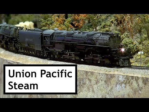 Extreme Trains - Two Challengers, a Big Boy, and 100 Cars.