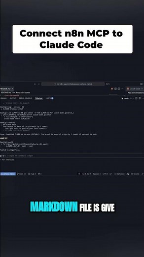 Giving Claude Hands: Connecting Claude Code to n8n (MCP Guide)