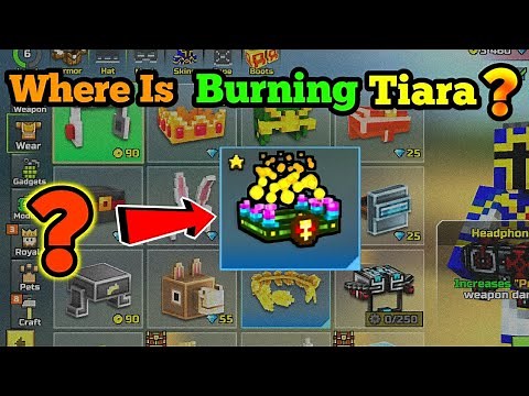 Where Is Burning Tiara? Pixel Gun 3D