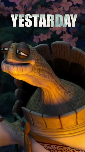 Yesterday is History. Today is a Gift. | Master Oogway 4K Edit